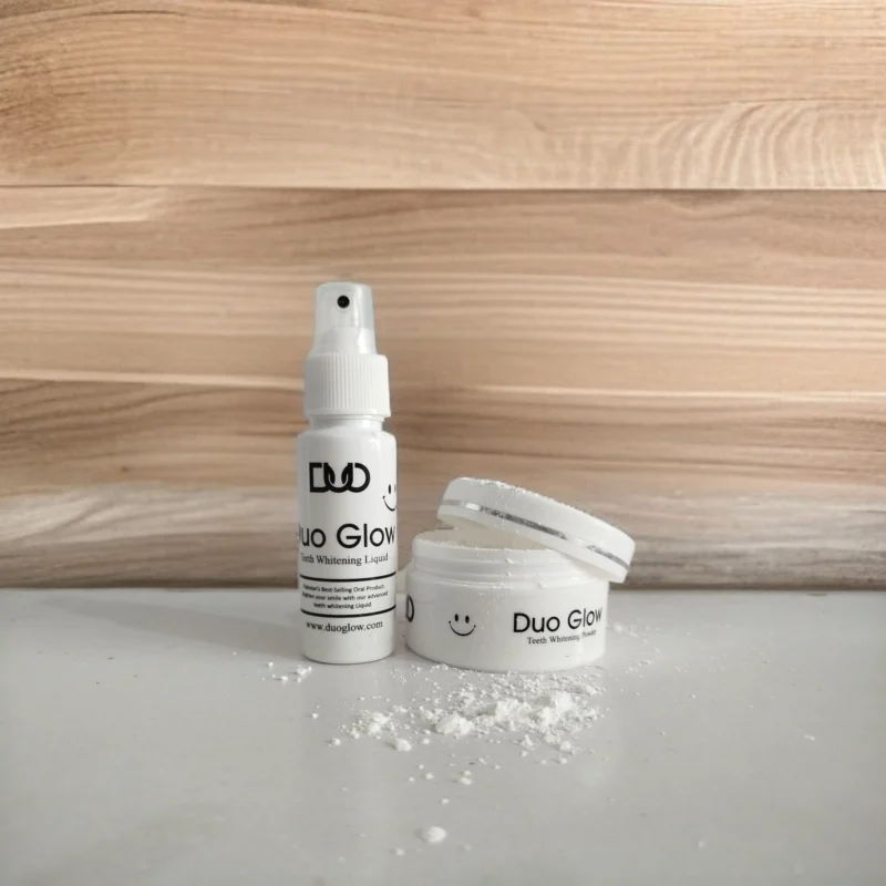 Duo Glow Teeth Whitening (Powder+Liquid)